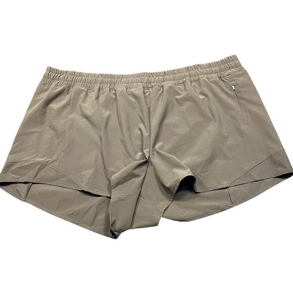 Calia Run Collection Mid-Rise Infinity Short Women XXL 3" Inseam Relaxed Gray - Picture 1 of 10